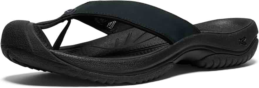 靴 KEEN WAIMEA H2 BLACK Amazon.com | KEEN Men's Waimea H2 Toe Protecting Flip-Flops